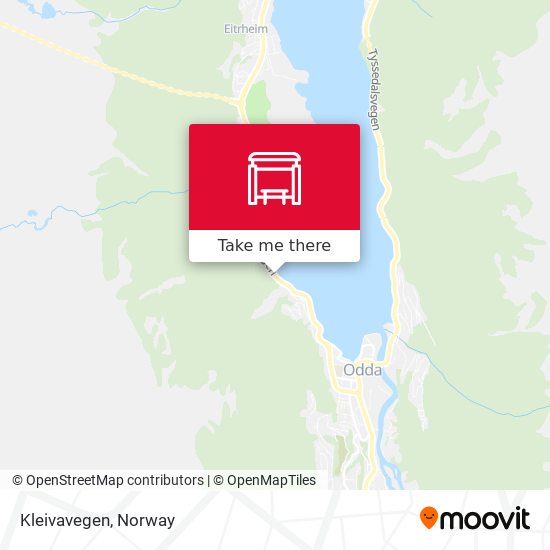 Kleivavegen map