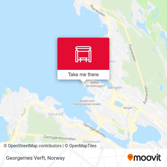 Georgernes Verft map