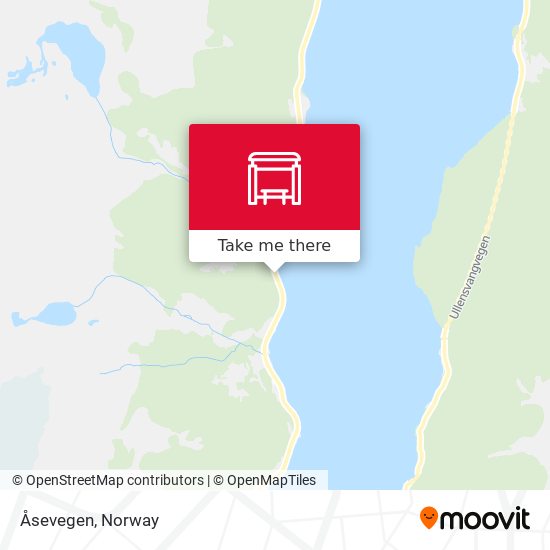 Åsevegen map