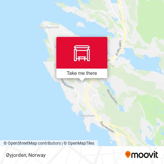 Øyjorden map