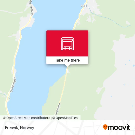 Fresvik map