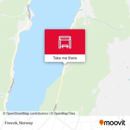 Fresvik map