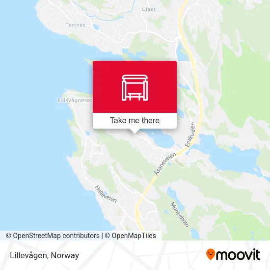Lillevågen map