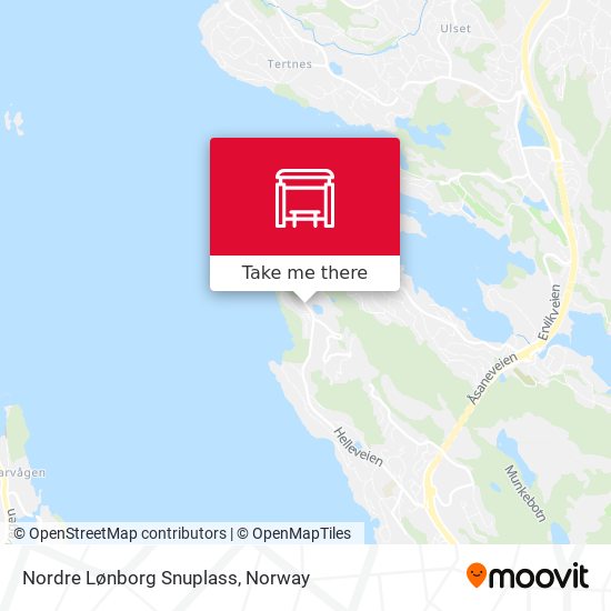 Nordre Lønborg Snuplass map