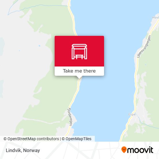 Lindvik map