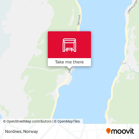 Nordnes map