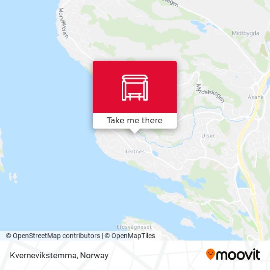 Kvernevikstemma map