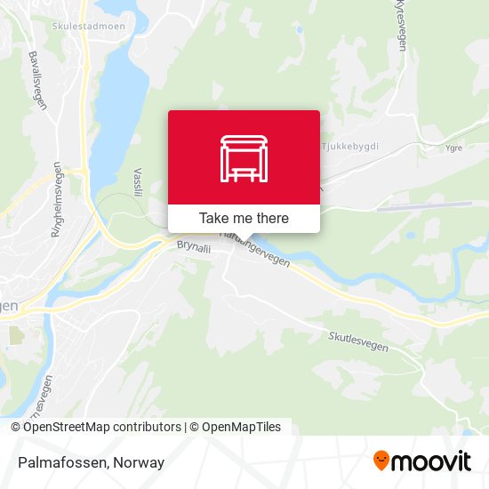 Palmafossen map