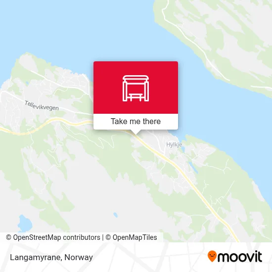Langamyrane map