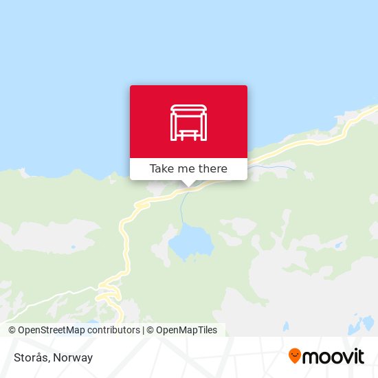 Storås map