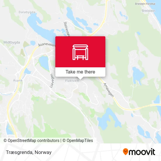 Træsgrenda map