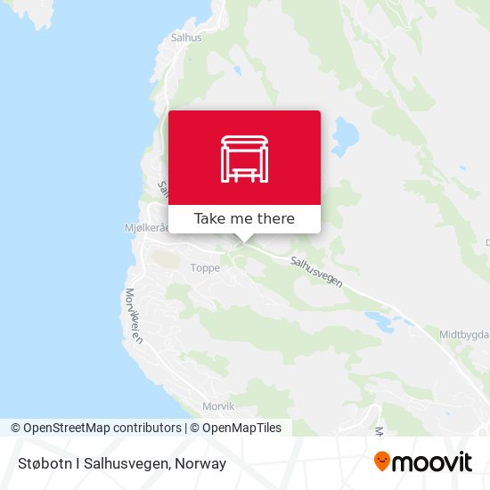 Støbotn I Salhusvegen map