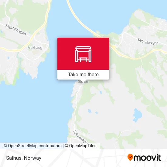 Salhus map