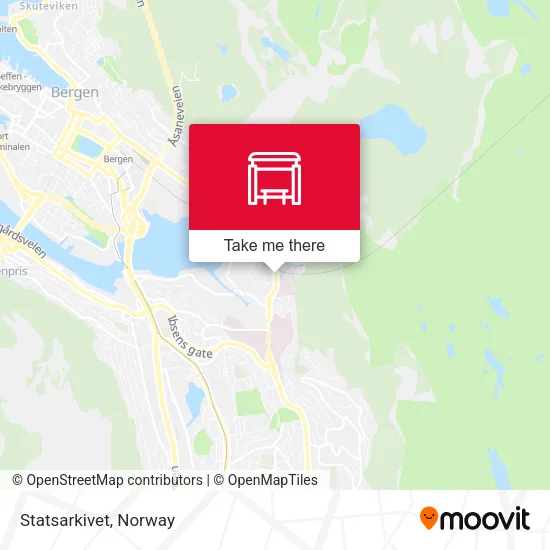Statsarkivet map
