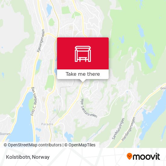 Kolstibotn map