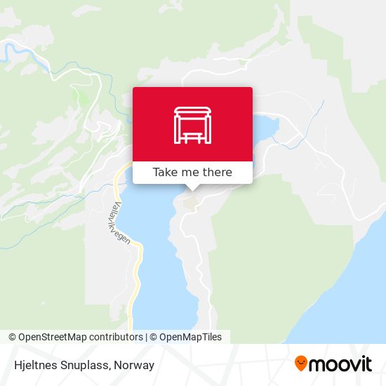 Hjeltnes Snuplass map