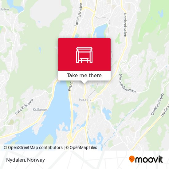 Nydalen map