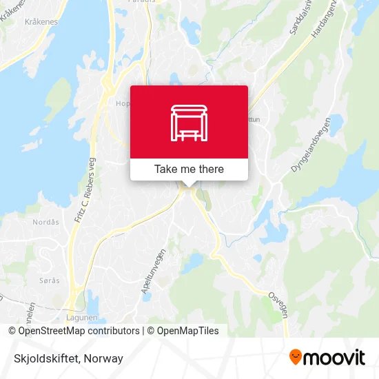 Skjoldskiftet map