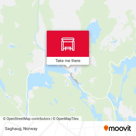 Saghaug map
