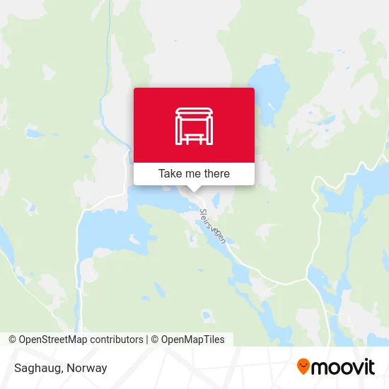 Saghaug map