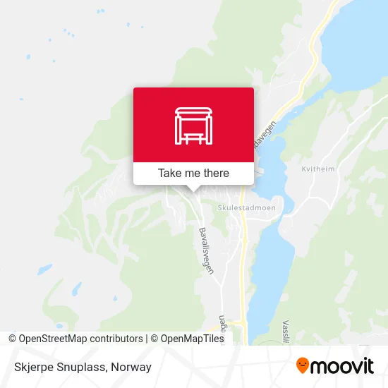 Skjerpe Snuplass map