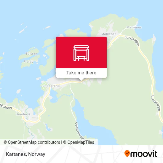 Kattanes map