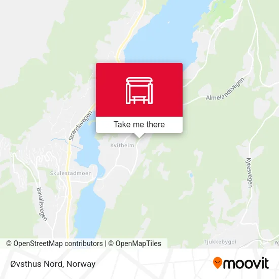 Øvsthus Nord map