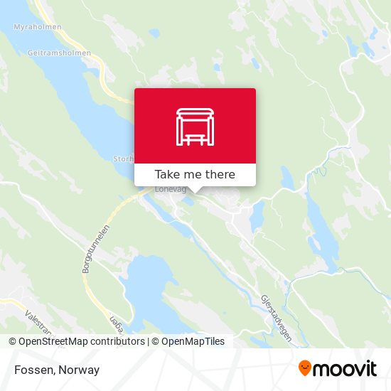 Fossen map