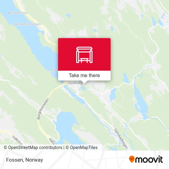 Fossen map