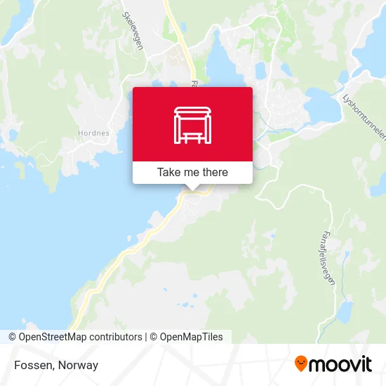 Fossen map