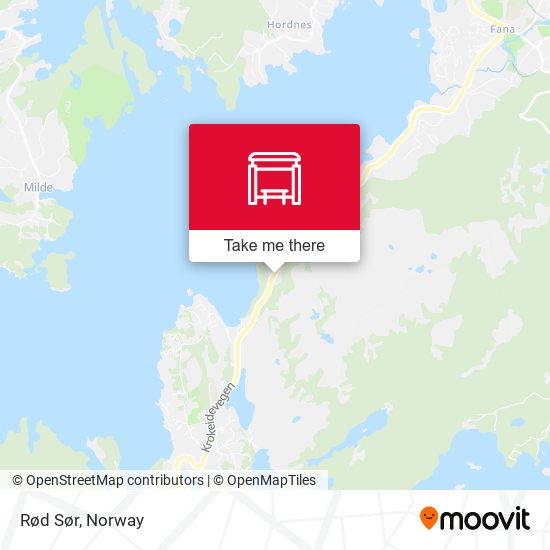 Rød Sør map