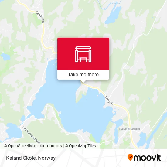 Kaland Skole map