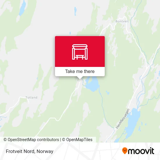 Frotveit Nord map