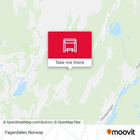 Fagerdalen map