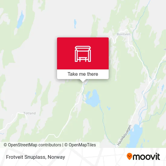 Frotveit Snuplass map