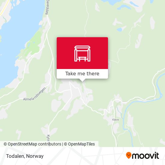 Todalen map