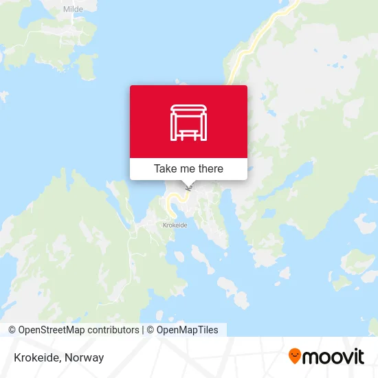 Krokeide map