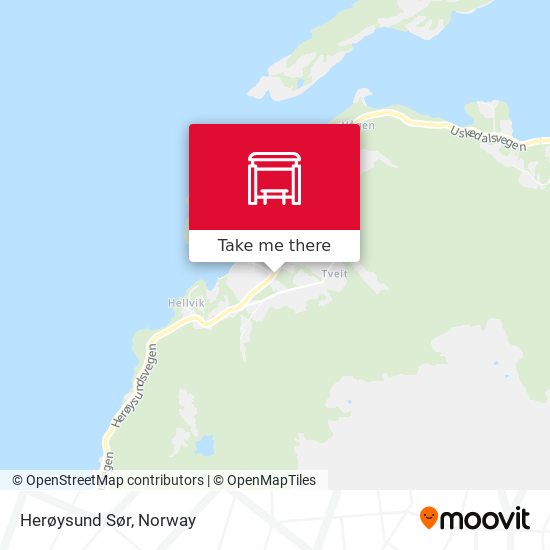 Herøysund Sør map