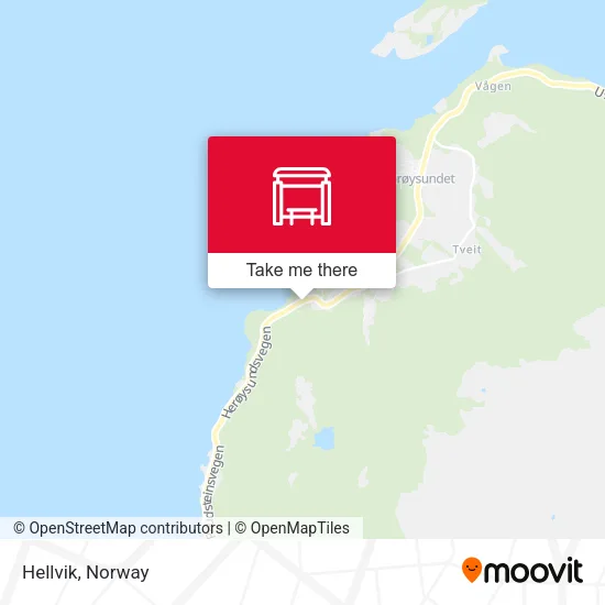 Hellvik map