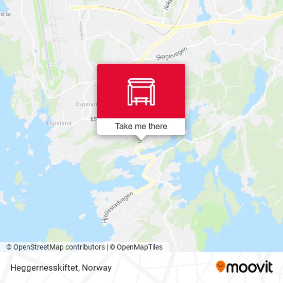 Heggernesskiftet map