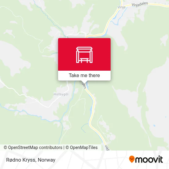 Rødno Kryss map