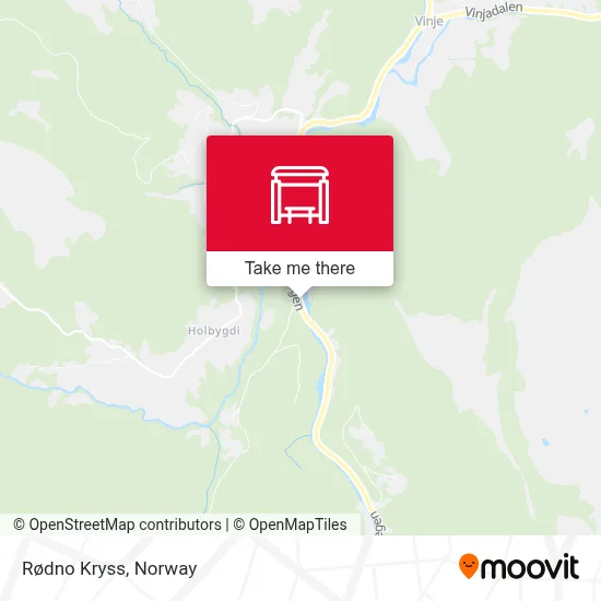 Rødno Kryss map