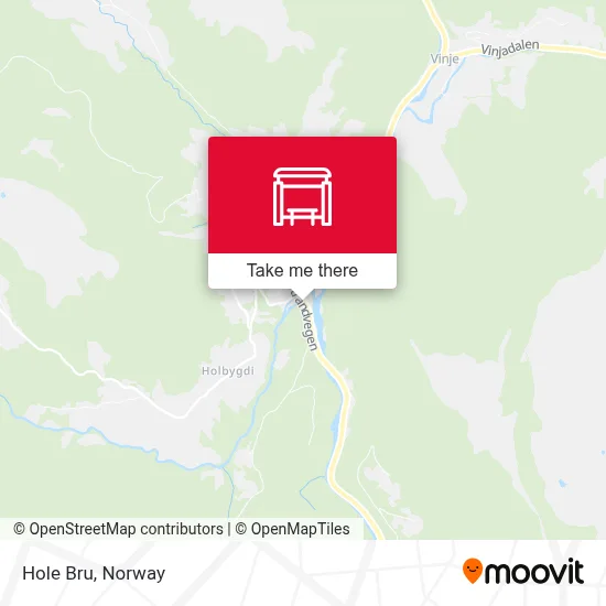 Hole Bru map