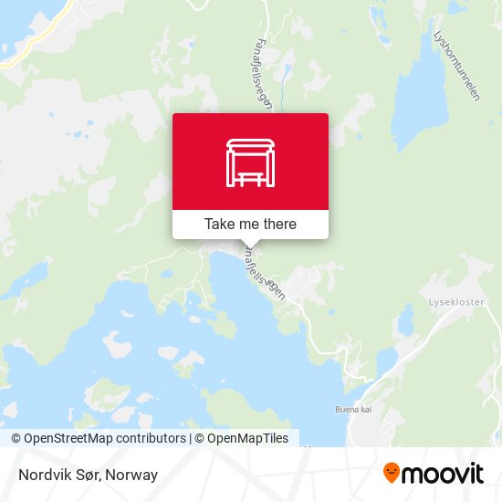 Nordvik Sør map