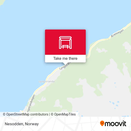 Nesodden map