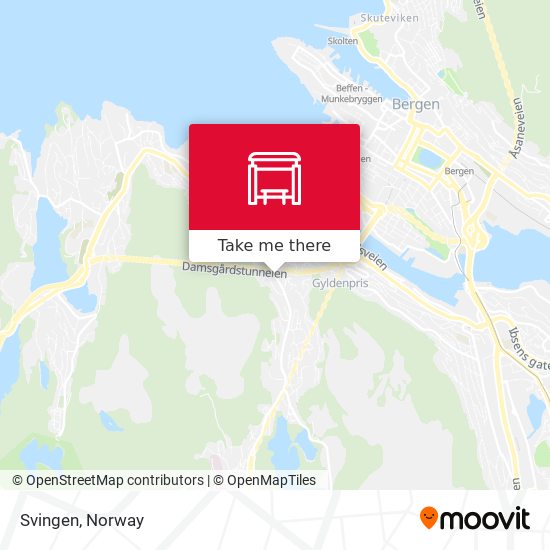 Svingen map