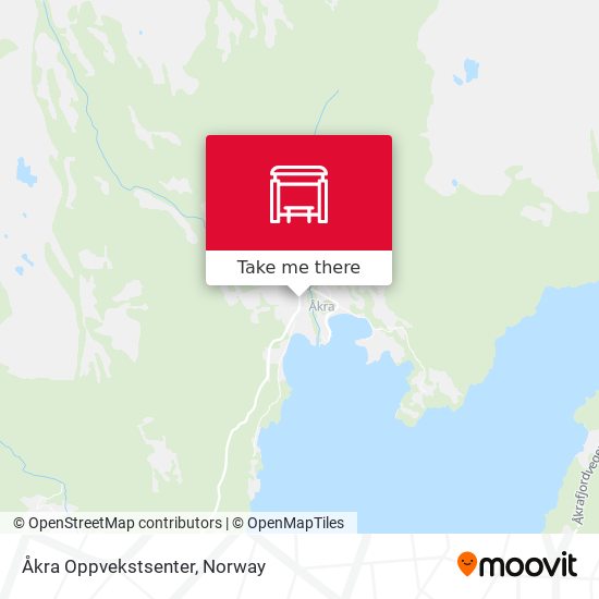Åkra Oppvekstsenter map
