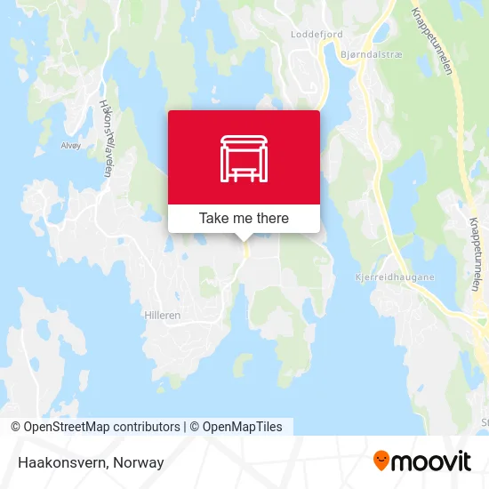 Haakonsvern map