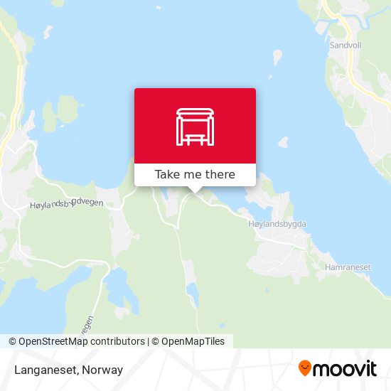 Langaneset map