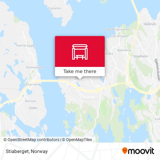 Stiaberget map